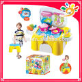 2014 brinquedo de criança de novos produtos GUARDA DE COZINHA COLEÇÃO DE COZINHA DE MÚSICA DE MÚSICA PARA DIVERTIMENTO Kitchen Set Kitchen Tool